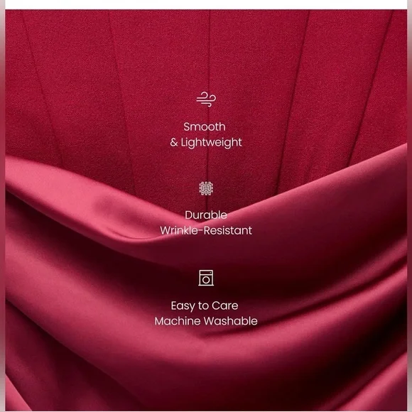 Lulu's Strapless Burgundy Midi Dress - Picture 4 of 5